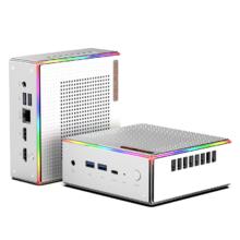 磐镭 PELADN mini主机 20% 锐龙R7 7840HS迷你主机 金属机身RGB灯 准系统 高性能游戏办公设计台式电脑