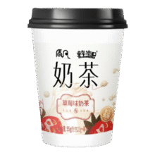 椰果奶茶 草莓味奶茶6杯4.95元（需领券）