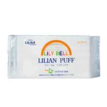 丽丽贝尔（LilyBell）全棉化妆棉卸妆棉湿敷洁面化妆棉128片6.9元