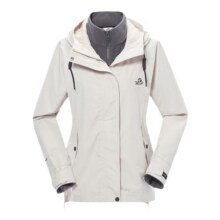 【山行】伯希和户外冲锋衣女新款三合一可拆卸防暴雨登山服外套男