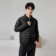 雪中飞 男女立领轻薄羽绒服