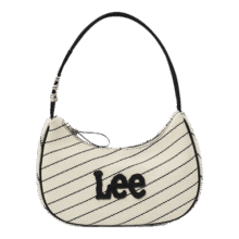 LEE飞织丹宁腋下包2025新款女士包手拎单肩包斜挎新月包时尚 米白214元 (券后省30)