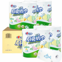 厨房常备刚需！心相印 厨房用纸 75节*8卷￥22.90 3.8折