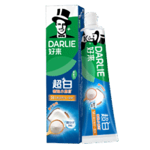DARLIE 黑人 超白芦荟小青瓜 牙膏 40g合0.95元/支，共4.75元（每件返9元超市卡后）