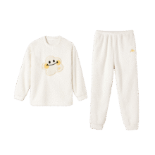 KAPPA 睡衣/家居服套装 白色 XL 建议(120-135斤)79.0元（合79元/件）