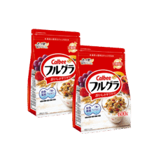 卡乐比（Calbee）经典水果燕麦片600g*2 日本原装进口食品 营养早餐 即食零食 代餐83.2元