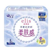 大王 elis 爱璐茜 天使纱织系列 超薄棉柔日用卫生巾 290mm*8片*4件13元包邮（0.4元/片）