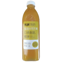 微信小程序：乐源壹品芒果汁饮料蜜甜台农芒果1.08L【临期清仓】12.8元（需领券，合6.4元/件）26年1月25号到期、微信小程序支付