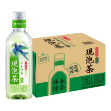 伊利 伊刻活泉现泡茶 抹春绿茶 455ml*15瓶*1箱24.9 元（需领券）