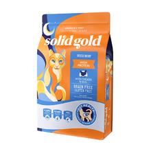 淘金币可用：solid gold 素力高 经典鸡肉猫粮12lb/5.44kg241.03元