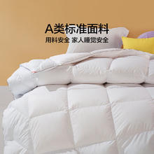LOVO 乐蜗家纺 乐蜗 轻暖分区复合锁温鹅绒冬被 220*240cm 1100g636.91元