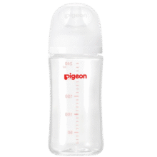 贝亲（Pigeon）奶瓶 婴儿喝奶瓶  宽口玻璃水瓶 新生儿奶瓶 宝宝喝奶瓶 240ML 带M奶嘴 （3-6个月）179元 (券后省10)