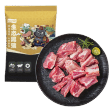 龙大肉食 黑猪前排块净重4斤>70%精肋排 排骨 出口级免切新鲜前排 生鲜196.32元（合65.44元/件）