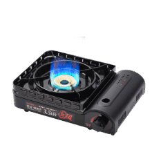 岩谷户外双重防风卡式炉便携炉露营3.5kW强劲火力ZKZ-2F限定款黑色157.36元