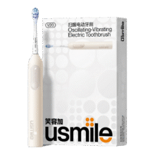 usmile笑容加电动牙刷【P10升级款】V20 情侣款 送男/女友纪念日/新婚礼物【樊振东代言】中秋节礼企业购 V20曙光黄161.1元（需领券）