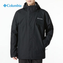 哥伦比亚（Columbia）三合一抓绒内胆防水冲锋夹克