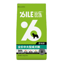 比乐原味鲜冻干中大型成犬狗粮10kg全价低敏无谷金毛边牧拉布拉多20斤