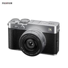 富士 FUJIFILM X-E5／XE5 微单相机 套机（XF23mmF2.8镜头）4020万像素 7档五轴防抖 胶片模拟拨盘 银色券后10990元