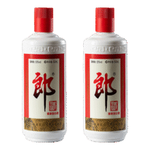 移动端、京东百亿补贴：郎酒 郎牌郎酒 白酒 酱酒 53度 500ml*2 双瓶装（新老包装年份随机）