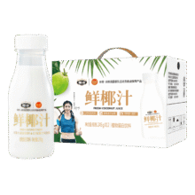 椰谷（YEGU）鲜椰汁 245g*12支装 椰子汁整箱 *3件79.92元(合单件26.64元)