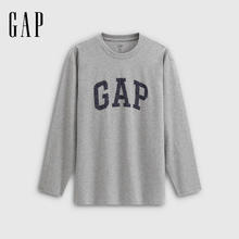 Gap 盖璞 纯棉宽松圆领长袖T恤（多款任选）券后64元