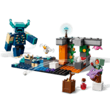 乐高（LEGO）积木拼装我的世界21274 对战循声守卫男孩女孩儿童玩具中秋节礼物