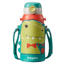 babycare儿童保温杯水壶吸管杯大宝宝学饮杯316L不锈钢三合一上学600ml99元(需换购)
