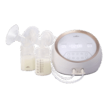 贝瑞克（spectra）大贝贝 电动吸奶器升级双电机DS双边舒适泌乳吸乳器吸力15档可调 (插电使用)双边配件24mm2290元 (券后省290)