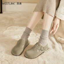 WESTLINK 西遇 全包勃肯加绒女鞋80.15元（需领券）