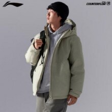 李宁 户外CF溯丨男子短羽绒服 AYMU221382.8元（需领券）