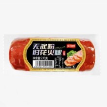 龙大美食 无淀粉肘花火腿 230g4.68元包邮（需试用）