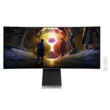 20点：Samsung 三星 G85SD 玄龙骑士 34英寸 电竞显示器（QD-OLED、2K、175Hz、量子点、0.03ms、Tizen系统、HDMI2.1）