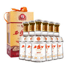 西凤酒 六年陈酿 45%vol 凤香型白酒 500ml*6瓶