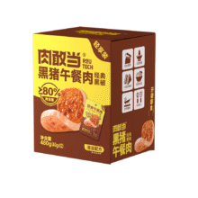 肉敢当 黑猪午餐肉经典黑椒480g【临期清仓】10.08元（需领券）