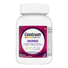 善存（Centrum）女士复合维生素120粒含维生素C维B维E维D叶酸钙铁锌 18岁+女士120粒【有效期至2026年2月1日】100元 (券后省25)