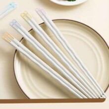 双枪Suncha 合金筷卡通分食筷子5双盒装11.9元（需领券）