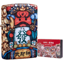 ZIPPO打火机之宝防风煤油 东来也联名-武财神 生日礼物男士 单机礼盒251.1元 (券后省0.9)