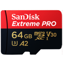 闪迪（SanDisk）64GB TF（MicroSD）存储卡 U3 C10 A2 V30 4K 至尊超极速移动版内存卡 读速200MB/s66.9元 (月销1w+)