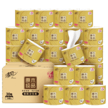 Breeze/清风 原木金装140g 有芯卷纸 4层 30卷