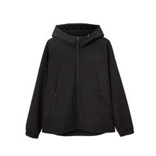 JACK&JONES 杰克琼斯 秋冬季软壳外套男士连帽防泼水户外加绒保暖宽松休闲夹克券后399.2元