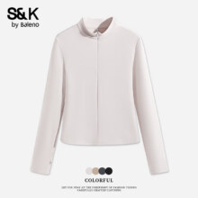 Baleno 班尼路 S&K系列 打底衫女装  7A抗菌保暖开衫长袖39.8元（合19.9元/件）