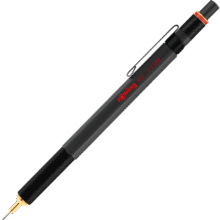 红环（rotring）自动铅笔0.5mm 铅芯不易断 可伸缩笔头德国高颜值绘图-800系列黑色单支装406元