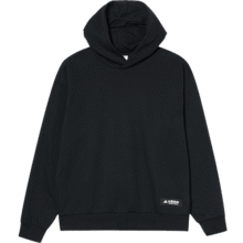 adidas 秋冬季男款运动休闲舒适百搭薄绒保暖宽松连帽卫衣126元（超V会员价，有首单礼金价格更低）