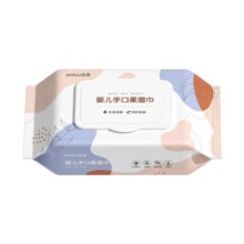 安柔 婴幼儿加大湿巾 60抽*2包