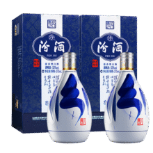 汾酒中秋送礼【酒厂直供】53度青花20汾酒375ml*2盒 清香型白酒 53度 375mL 2瓶610.6元