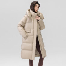 再降价、plus会员：雪中飞 女士时尚加厚羽绒服161.1元+凑63.9元