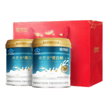 康恩贝 蛋白粉   有助于增强免疫力  中老年女性营养品 【礼袋装80%高含量】蛋白粉*2罐76元（需领券）