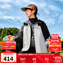 保暖服饰：李宁 85%鸭绒三合一风衣套装