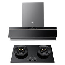 美的 家用28m³风量顶侧一体 AK7PRO+ QD529 烟灶两件套装