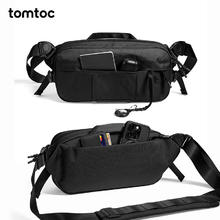 tomtoc 机能斜挎包男士单肩包X-Pac休闲防泼水挎包Switch收纳背包T26 砂岩棕 5.5L326.75元